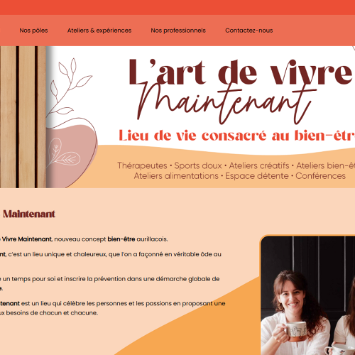 Renouvellement pour L'Art De Vivre Maintenant